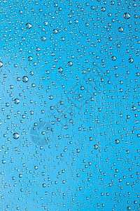 蓝色的窗口自然收藏中的雨滴露白色图片