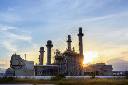 工业的力量塔泰国燃气涡轮机发电厂图片