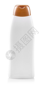 液体洗剂孤立背景上的白色空塑料瓶孤立背景上的白色空塑料瓶保湿剂图片