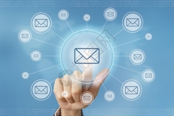 手动报警按钮采用全球联网概念推动电子邮件按键的手动商业务互联网顾客现代的设计图片