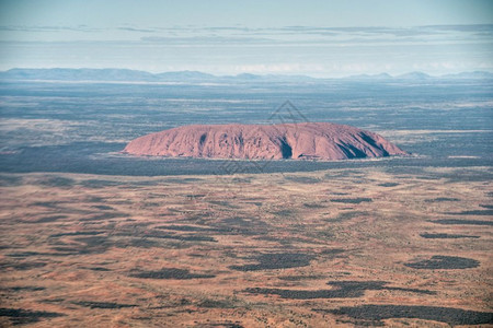 内陆209年8月澳大利亚北部领土Uluru之景209年8月巨石旅行图片