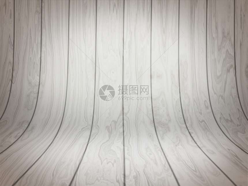 抽象的曲线化灰木背景插图墙条纹图片