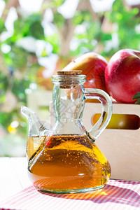 金属苹果醋加新鲜不含酒精减少图片