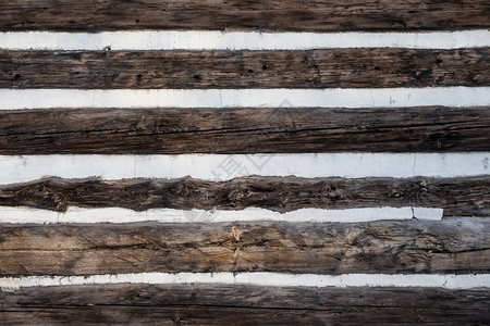 建造林木小屋墙壁木质结构体传统的图片