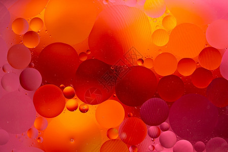 水色油混合产生的抽象背景水油混合产生的抽象背景微观光谱图片