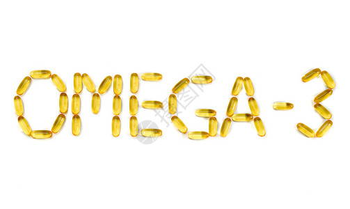 叶黄素酯镜像中白色背景的Omega3点名柔软度基本的鳕鱼设计图片