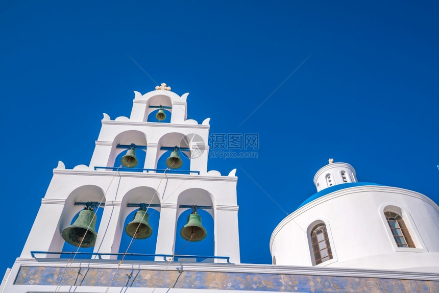 欧洲的天际线希腊圣托里尼岛奥亚城镇市风景白色的图片