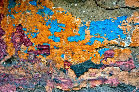 Grunge古老的水泥底旧板状墙Grungy混凝土旧纸面墙材料空白的颜色图片