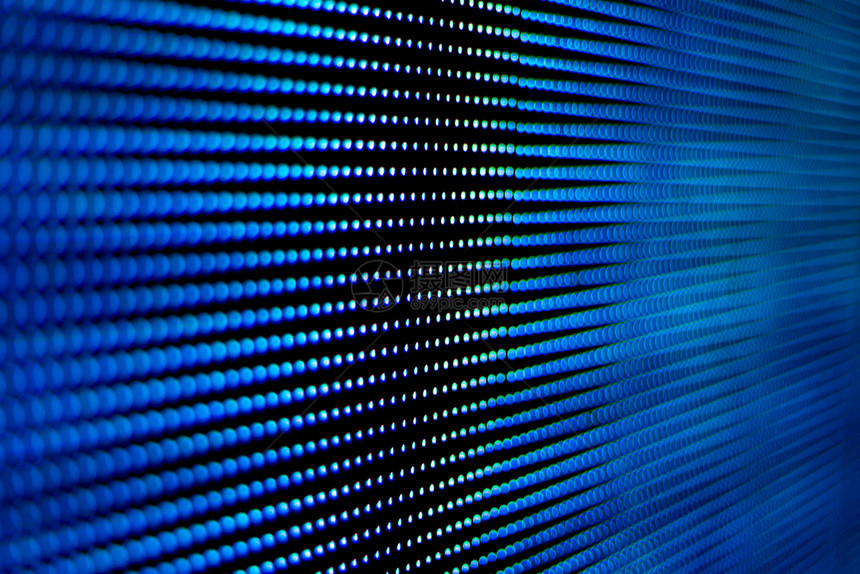 展示圆圈洞背景蓝色屏幕技术LED现代和美丽型的LED图片