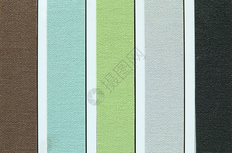 空白的棉布刺绣织观察样本的颜色调图片