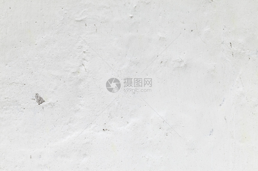 垃圾摇滚Grungy白色混凝土墙壁背景Grunge白色背景面风化质地图片