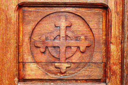 有关旧木制门的详情罗马传统木板的纹理工风化古董图片