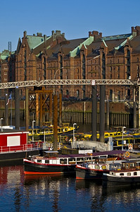汉堡旧港的部分地区口旅游图片