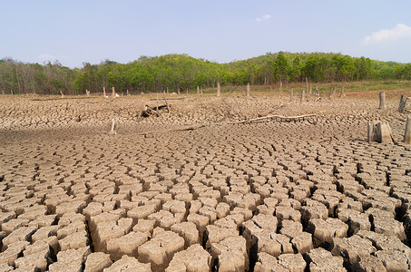 全球的非洲升温夏季的干旱地面是燥的蓄水池梅穆赫兰邦泰国全球变暖干旱加利福尼亚背景图片