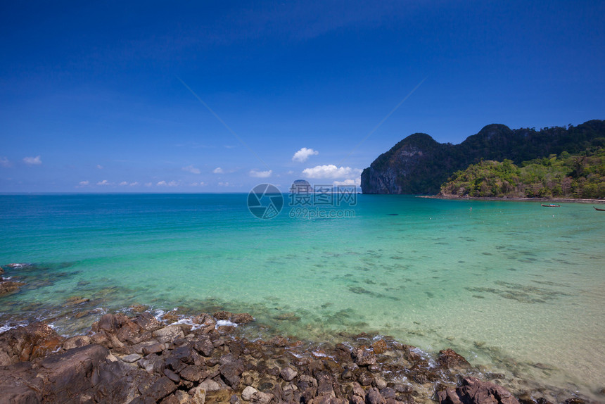 海滩海水图片