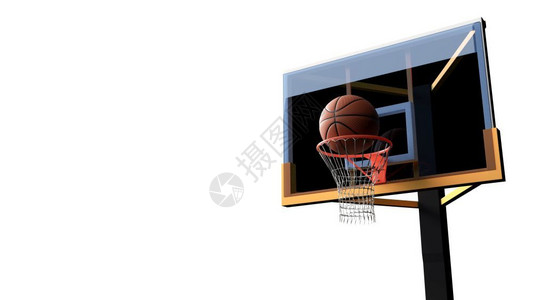 白色的体育和竞技比赛概念3D插图以三维为例体育和竞争游戏概念球赢图片