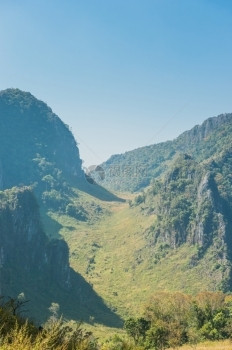 DoiLuangChiangDao山风景清迈泰国岩石森林銮图片