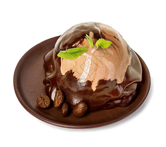 冷冻可口蛋糕巧克力冰淇淋图片