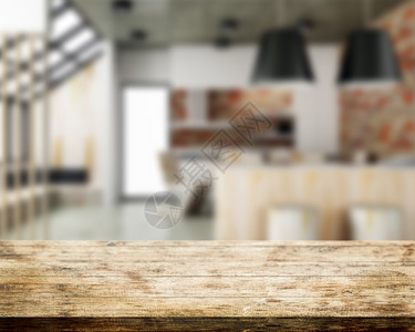 室内的部储藏室顶桌木头和厨房室背景图片