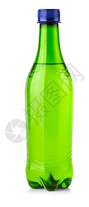 绿色塑料瓶上面有白色的滴子活力健康水图片