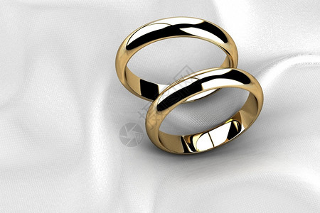 奢华美结婚戒指3D精美的女化图片