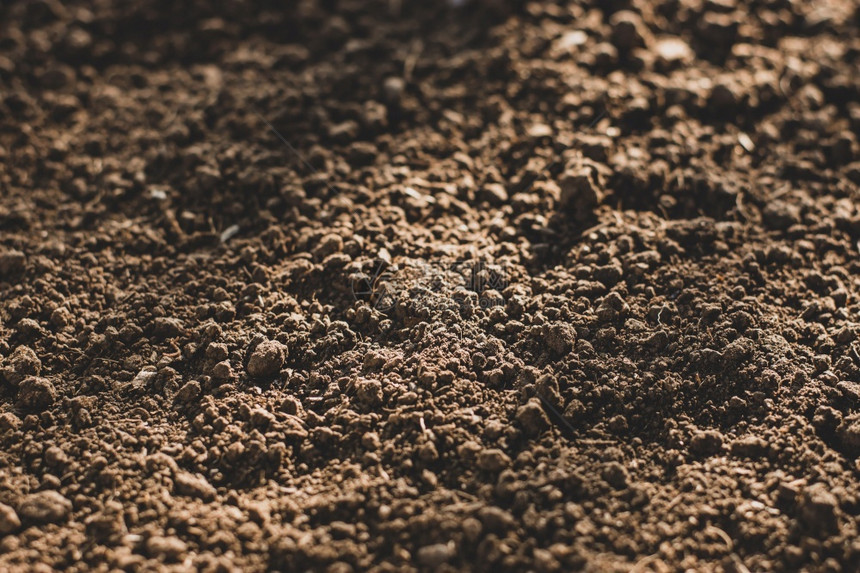 地形保护乡村的土壤质地背景用于种植的肥料土壤图片