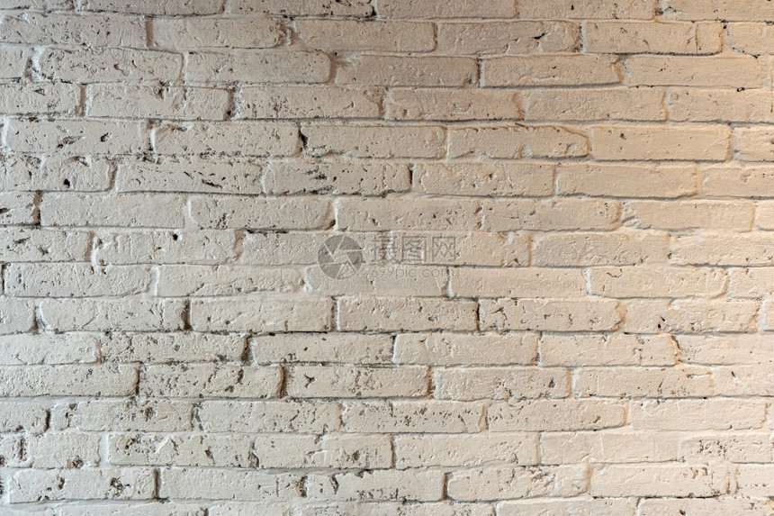 肮脏的带有装饰和复制空间背景的旧白砖墙状长成色砖壁有装饰和复制空间背景垃圾摇滚画图片