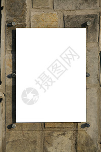 西方上塔特拉山窗帘岩背景上的空白符号超过文档结石设计图片
