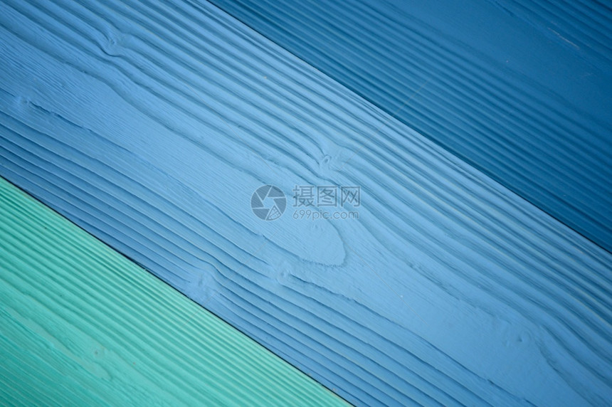 画蓝木质纹理背景的顶面对角视图摘要壁纸糊贴蓝色海洋颜有质感的硬木图片