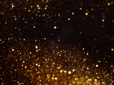 散景带有bokeh效果的金光色上覆背景包括复制空间闪发光框架设计图片