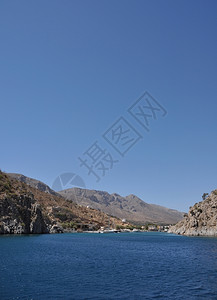 希腊卡利姆诺斯岛伊德林入口传统的海多山图片