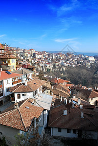 保加利亚VelikoTurnovo保加利亚景观首都老的图片