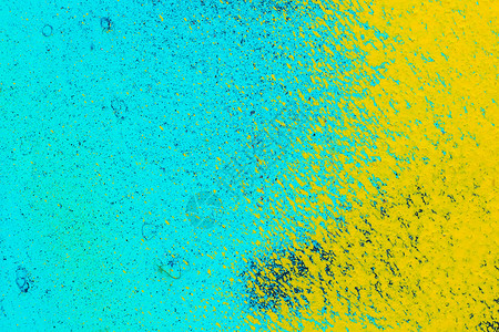 优质的结构体黄漆旧蓝色金属表面摘要背景纹理污染图片