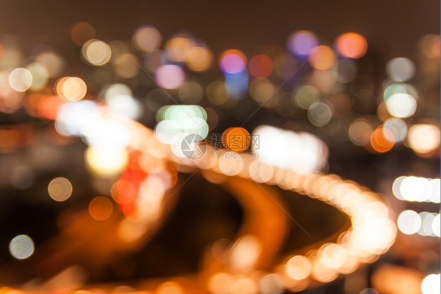 银散景按城市风焦点灯光分列的抽象色彩多bokeh背景季节图片