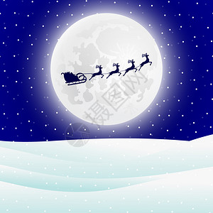 克劳斯驾驶驯鹿与雪橇圣诞老人为节插图驯鹿与雪橇圣诞老人为节北图片