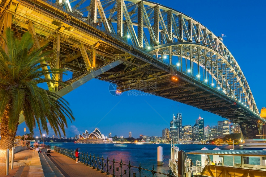 高楼澳洲悉尼市下城天际的线现代最佳图片