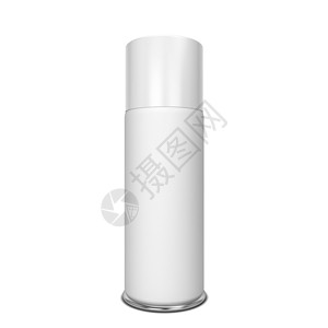 喷雾器瓶子白色背景上孤立的空白喷雾3d插图空气图片