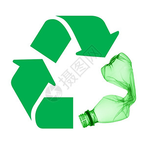 回收的全球喝白色背景上分离的循环复制符号图片
