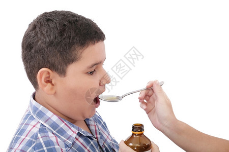 因流感服咳嗽药物的儿童图片