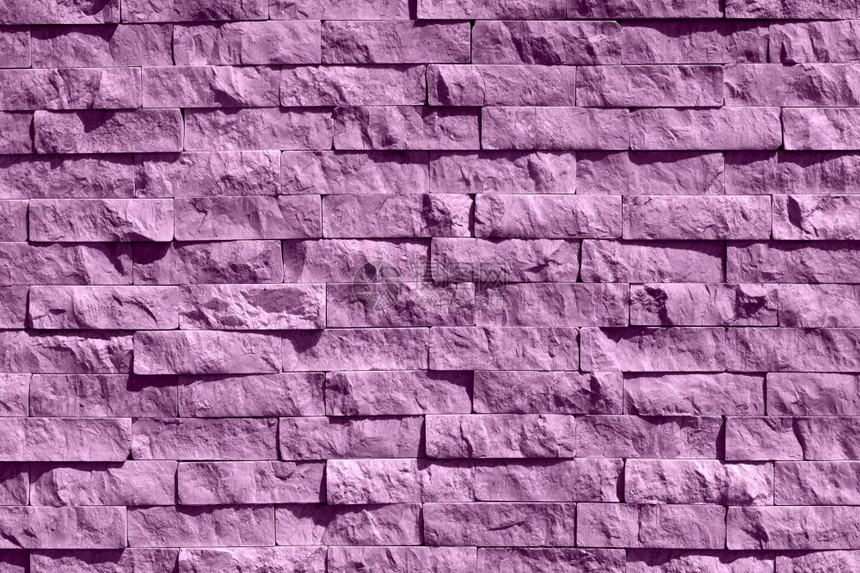 封在紫色平方的水泥铺板或可塑石块的纹理用于标语Mockup或现代设计样板的水泥铺或可塑石块作为标语的模版岩石现代墙图片