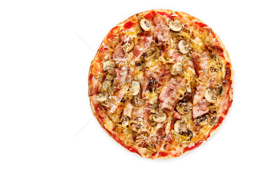 意大利传统美食烤比萨图片
