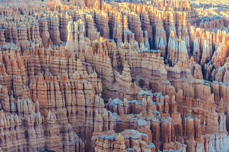 国民地标美犹他州布莱斯峡谷公园砂岩图片