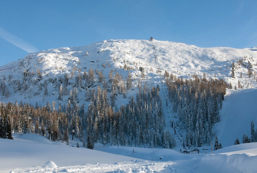 冬季雪景风光图片