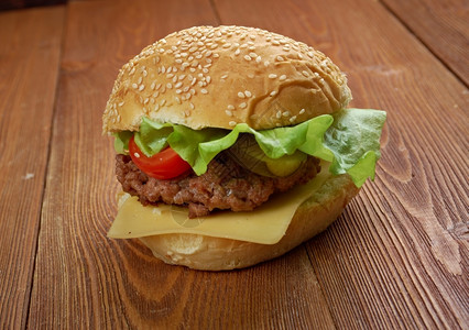 营养快速地洋葱BigNrsquoTasty由国际快食品在美境外欧洲南美中东和等地销售的国际快餐出汉堡背景图片