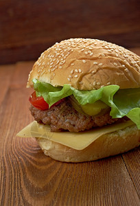 BigNrsquoTasty由国际快食品在美境外欧洲南美中东和等地销售的国际快餐出汉堡不良芝麻详细的背景图片