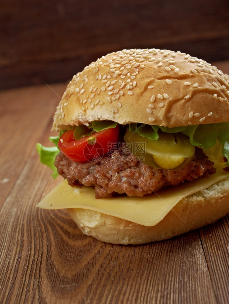 面包蔬菜不良BigNrsquoTasty由国际快食品在美境外欧洲南美中东和等地销售的国际快餐出汉堡图片