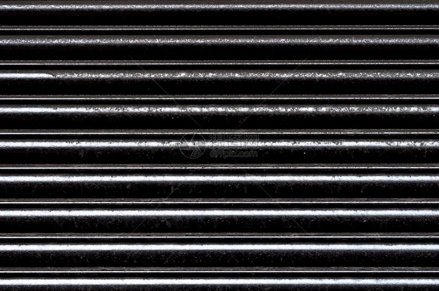 凹槽邋遢关闭封的黑色闪光灯店铺图片