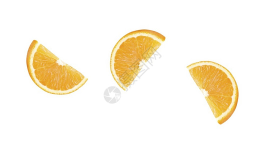 收集完好的橙色切片柑橘清爽甜点背景图片