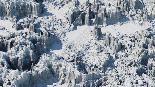 玉龙雪山冰川大索道冬季雪景风光设计图片