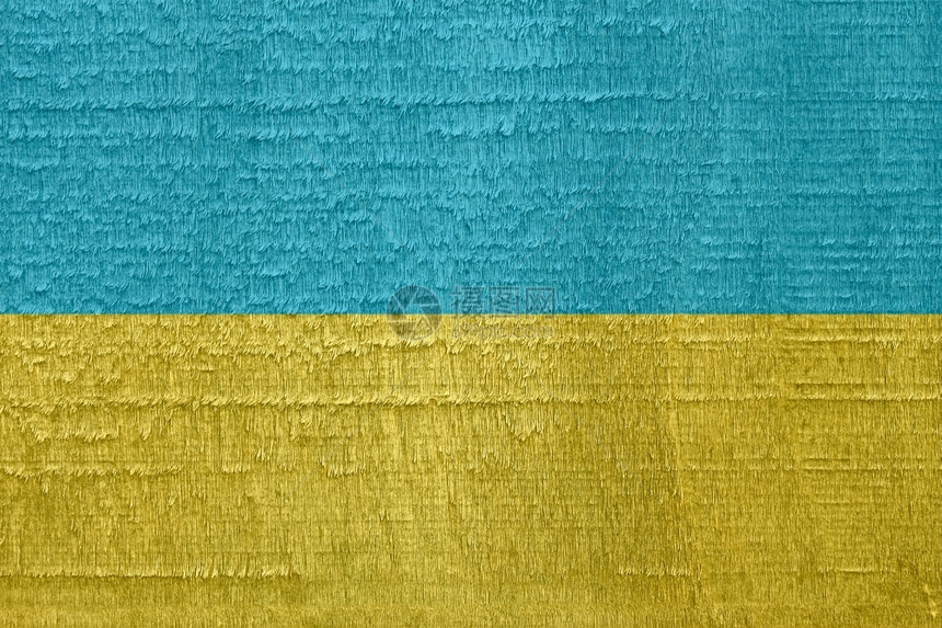 艺术独立的荣耀乌克兰老旧的爱者乌克兰旗挂在旧干木柴谷物质条上的乌克兰图片